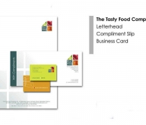 Tasty Food Company - Identity Branding