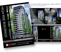 Techrete Highrise Brochure - 6 Panel Fold Out