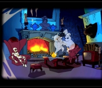 Animated childrens game developed for Maxwell House